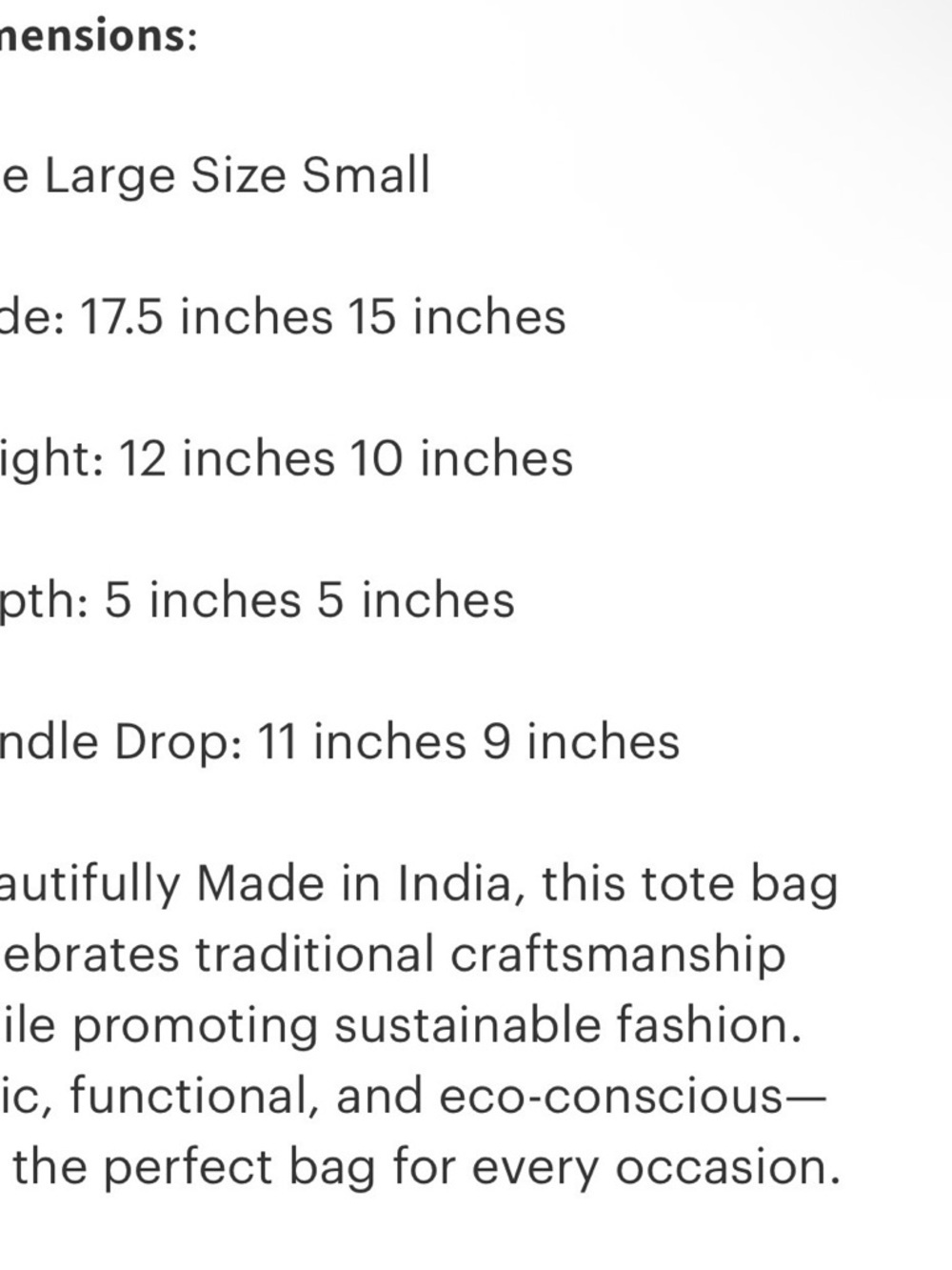 100% Cotton Handmade Floral Beach Tote Bag S White Vacation Resort Summer Spring - Picture 6 of 6